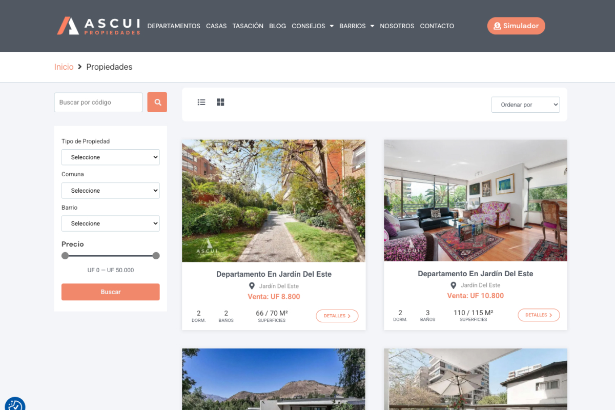 Proyecto Portal de Propiedades